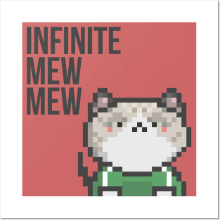 Pixel Cat 030 Posters and Art